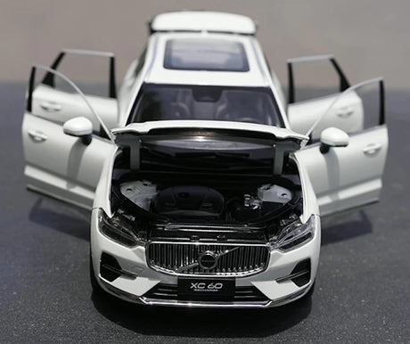 [OEM] 1:18 Volvo 2022 XC60 White Model Car Die-Cast