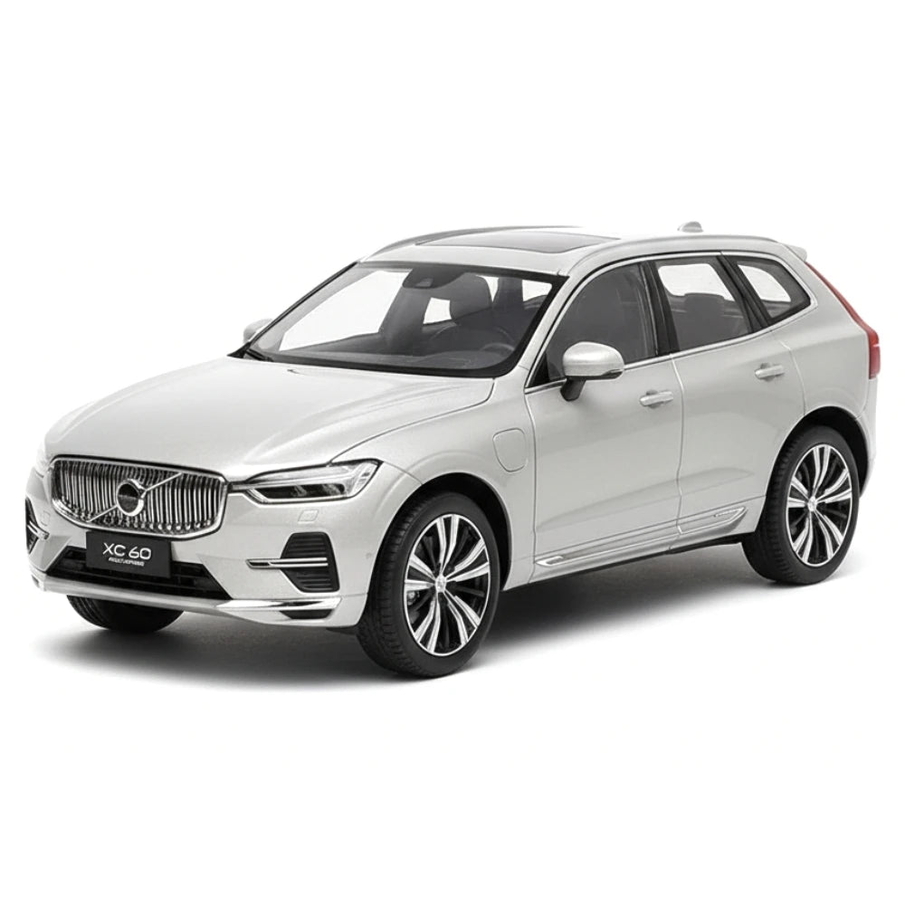 [OEM] 1:18 Volvo 2022 XC60 Silver Model Car Die-Cast