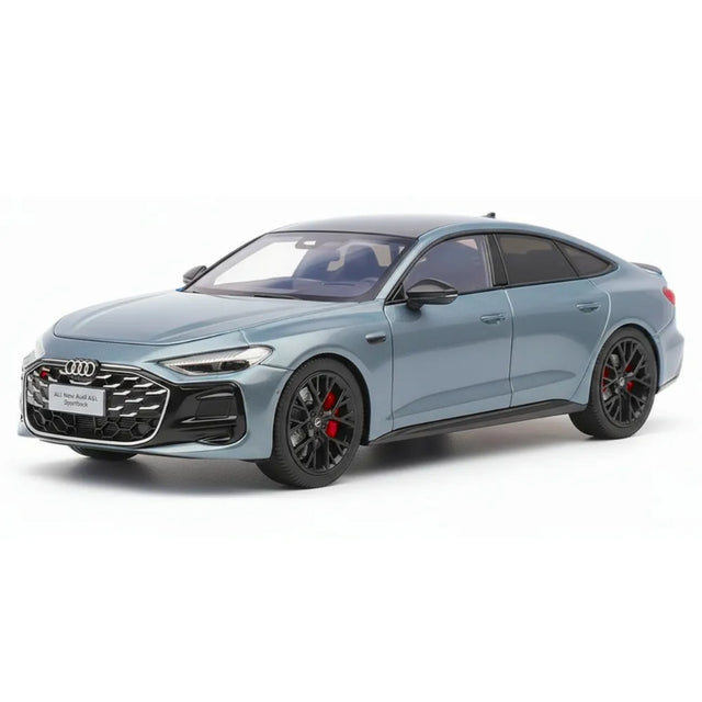 [OEM] 1:18 Audi 2023 A5L Sportback Blue Model Car Die-Cast