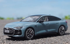 [OEM] 1:18 Audi 2023 A5L Sportback Blue Model Car Die-Cast