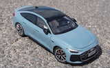 [OEM] 1:18 Audi 2023 A5L Sportback Blue Model Car Die-Cast