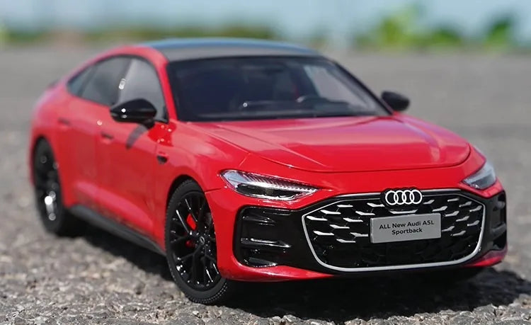 [OEM] 1:18 Audi 2023 A5L Sportback Red Model Car Die-Cast