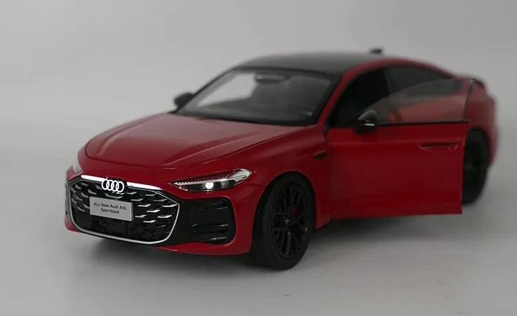 [OEM] 1:18 Audi 2023 A5L Sportback Red Model Car Die-Cast