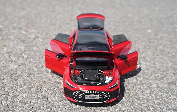 [OEM] 1:18 Audi 2023 A5L Sportback Red Model Car Die-Cast