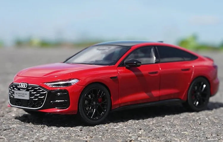 [OEM] 1:18 Audi 2023 A5L Sportback Red Model Car Die-Cast
