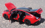 [OEM] 1:18 Audi 2023 A5L Sportback Red Model Car Die-Cast
