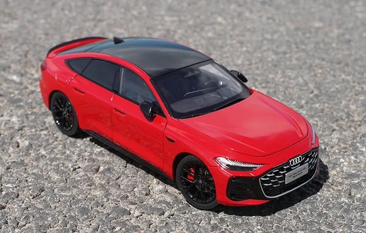 [OEM] 1:18 Audi 2023 A5L Sportback Red Model Car Die-Cast