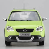 [OEM] 1:18 Volkswagen 2007 Crosspolo Green Model Car Die-Cast