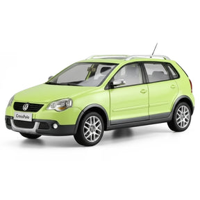 [OEM] 1:18 Volkswagen 2007 Crosspolo Green Model Car Die-Cast