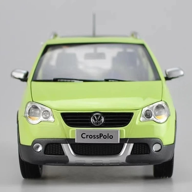 [OEM] 1:18 Volkswagen 2007 Crosspolo Green Model Car Die-Cast