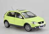 [OEM] 1:18 Volkswagen 2007 Crosspolo Green Model Car Die-Cast