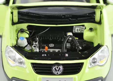 [OEM] 1:18 Volkswagen 2007 Crosspolo Green Model Car Die-Cast