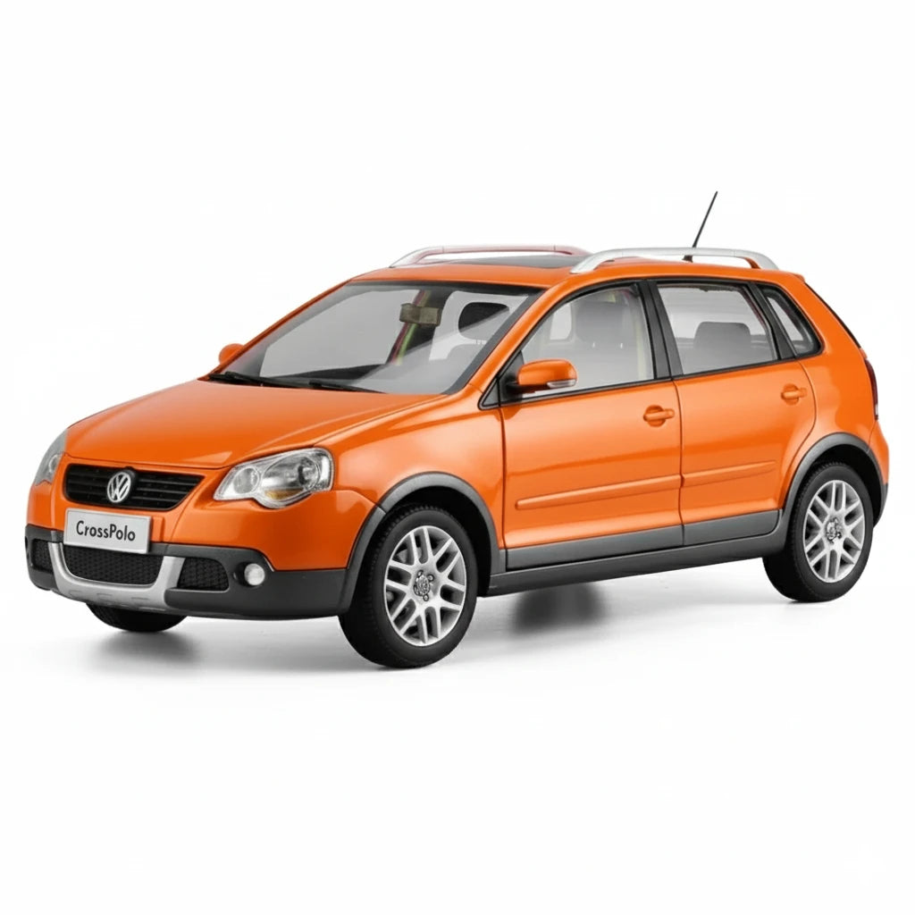 [OEM] 1:18 Volkswagen 2007 Crosspolo Orange Model Car Die-Cast