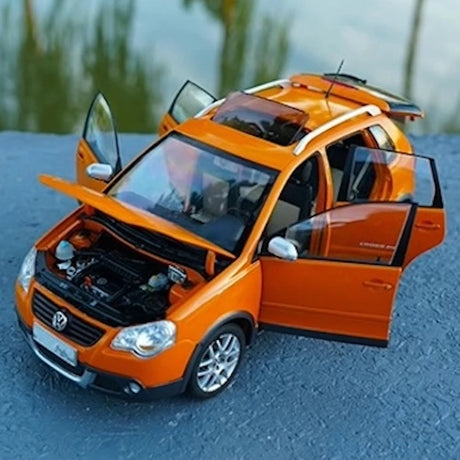 [OEM] 1:18 Volkswagen 2007 Crosspolo oranje modelauto Die-Cast
