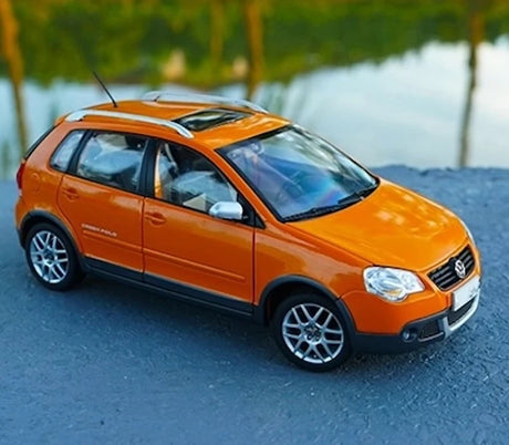 [OEM] 1:18 Volkswagen 2007 Crosspolo oranje modelauto Die-Cast