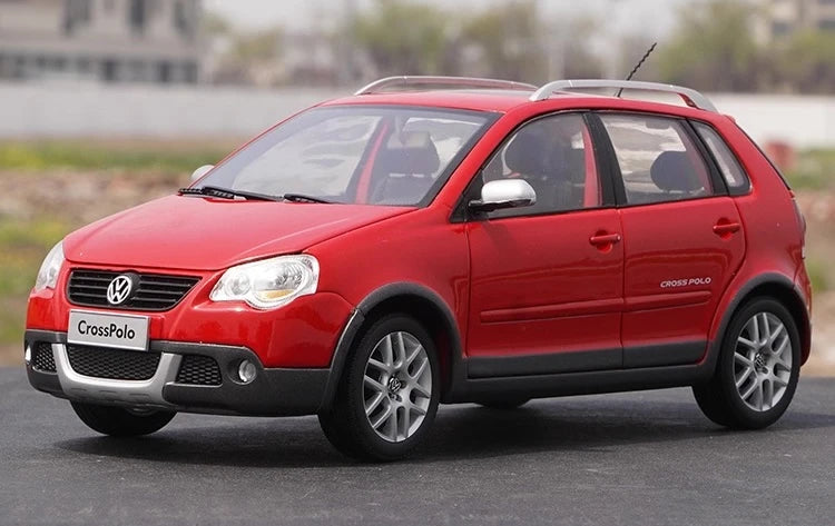 [OEM] 1:18 Volkswagen 2007 Crosspolo Red Model Car Die-Cast