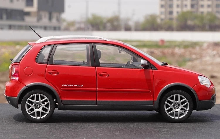 [OEM] 1:18 Volkswagen 2007 Crosspolo Red Model Car Die-Cast