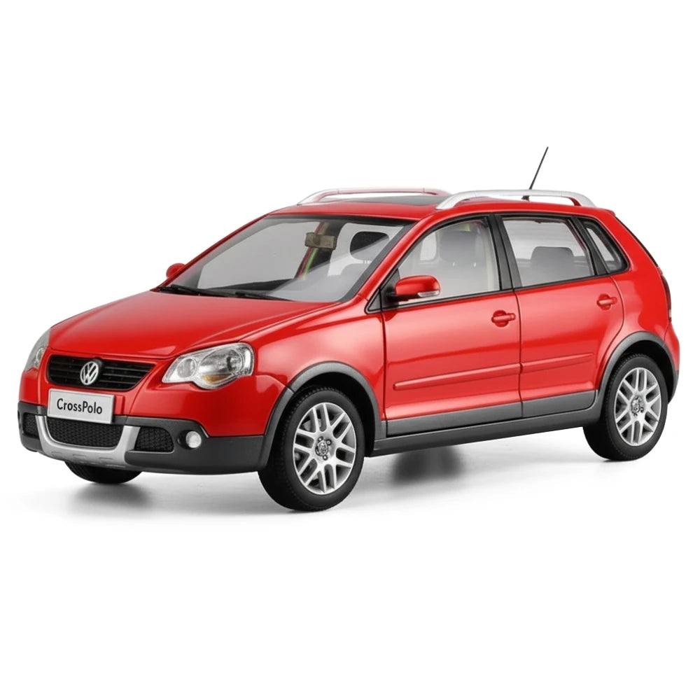 [OEM] 1:18 Volkswagen 2007 Crosspolo Red Model Car Die-Cast