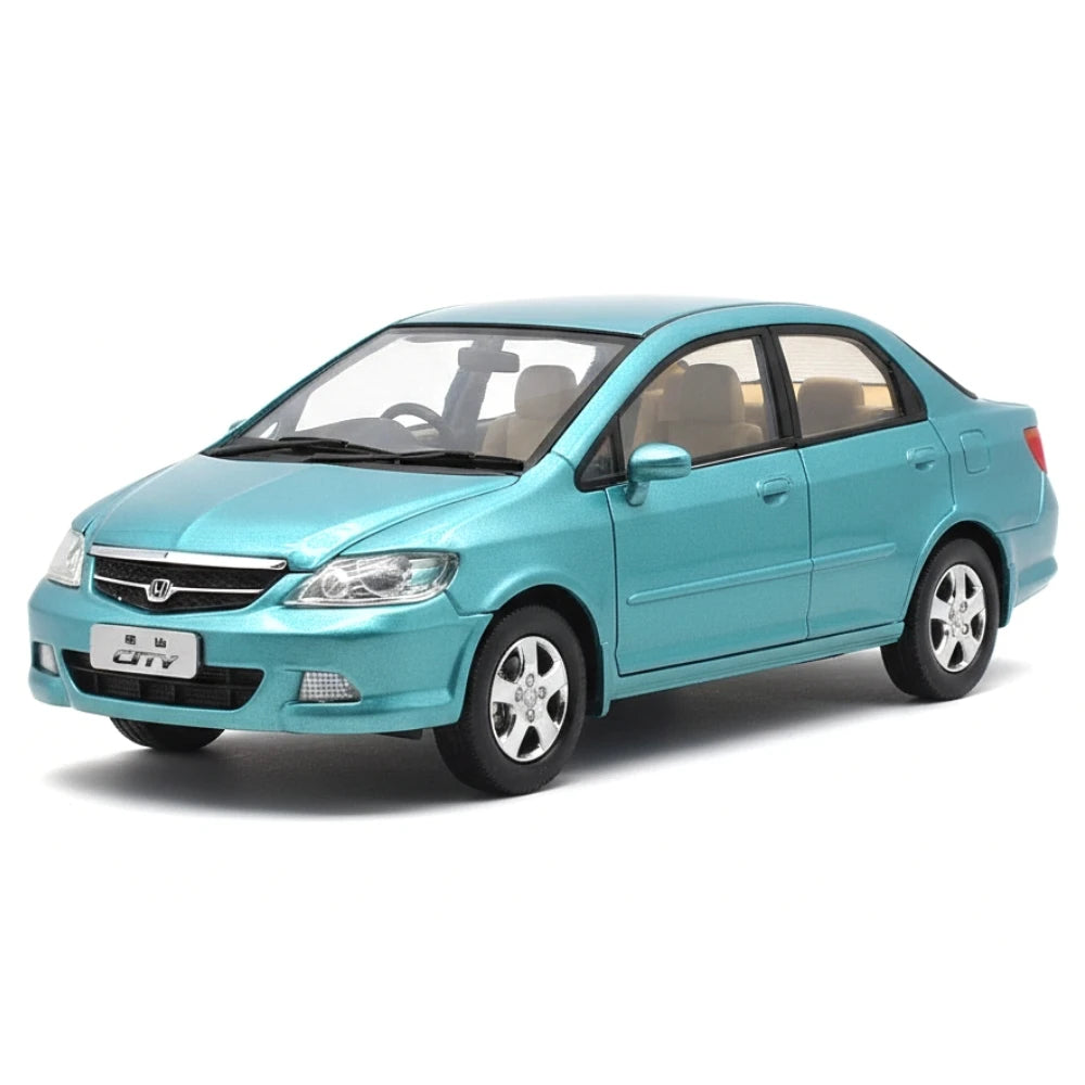 [OEM] 1:24 Honda 2003 City Blue Model Car Die-Cast