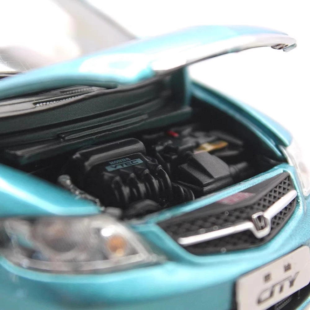 [OEM] 1:24 Honda 2003 City Blue Model Car Die-Cast