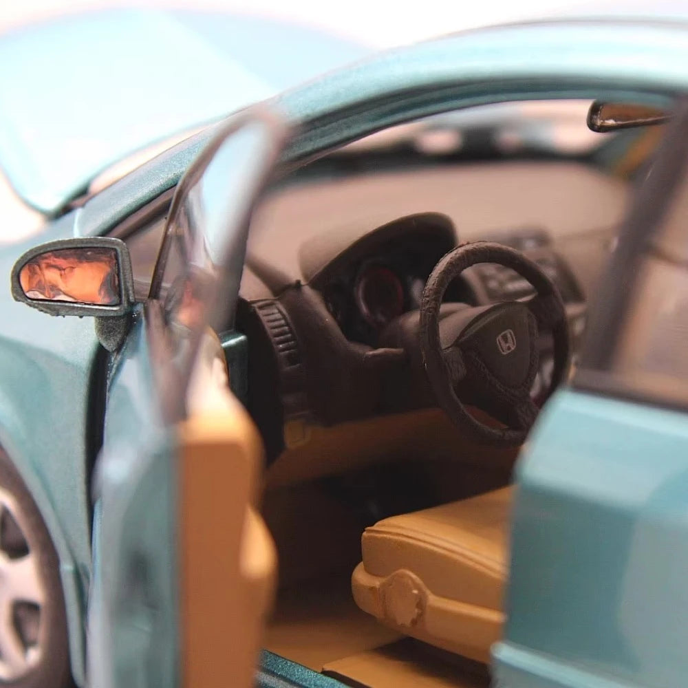 [OEM] 1:24 Honda 2003 City Blue Model Car Die-Cast