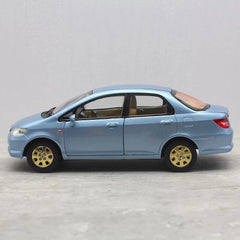 [OEM] 1:24 Honda 2003 Fit Saloon blu modellino di auto Die-Cast
