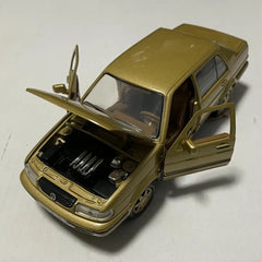 [OEM] 1:24 Volkswagen 1997 Jetta giallo modellino di auto Die-Cast