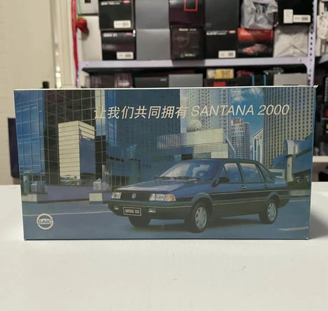 OEM Volkswagen 1997 Santana 2000 GLS Black 1:24 – Kolekcjonerski model odlewany