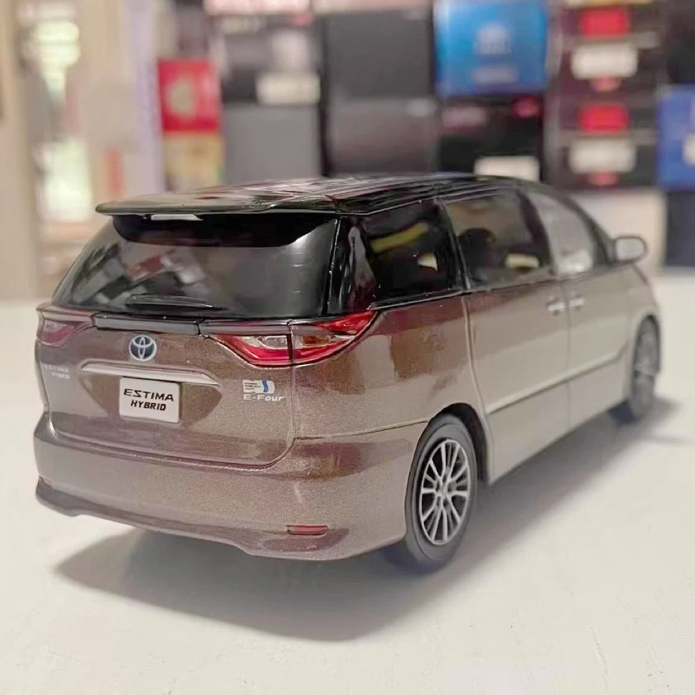 [OEM] 1:30 Toyota 2006 Estima XR50 brun modellbil Die-Cast