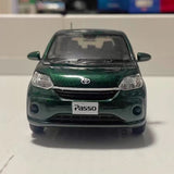 [OEM] 1:30 Toyota 2016 Passo M700A Green Model Car Die-Cast