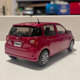 [OEM] 1:30 Toyota 2016 Passo M700A Red Model Car Die-Cast