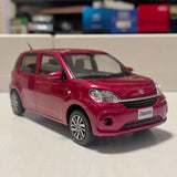 [OEM] 1:30 Toyota 2016 Passo M700A Red Model Car Die-Cast