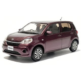 [OEM] 1:30 Toyota 2016 Passo M700A Wine pienoismalli Die-Cast