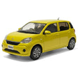 [OEM] 1:30 Toyota 2016 Passo M700A geel modelauto Die-Cast