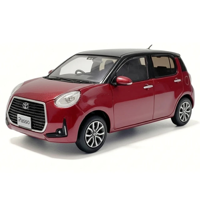 [OEM] 1:30 Toyota 2016 Passo MODA M700A レッド モデルカー Die-Cast