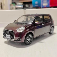 [OEM] 1:30 Toyota 2016 Passo MODA M700A Wine Model Car Die-Cast