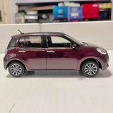 [OEM] 1:30 Toyota 2016 Passo MODA M700A Wine Model Car Die-Cast