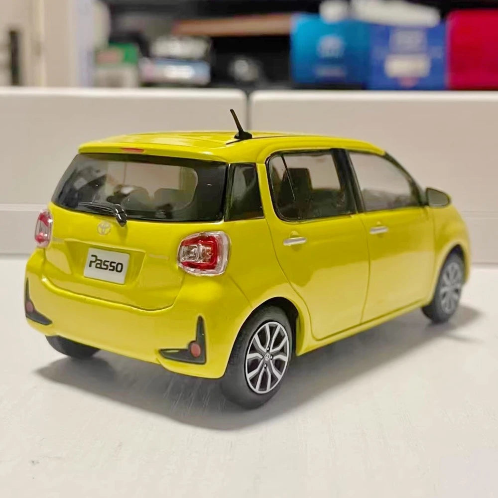 [OEM] 1:30 Toyota 2016 Passo MODA M700A jaune voiture miniature Die-Cast