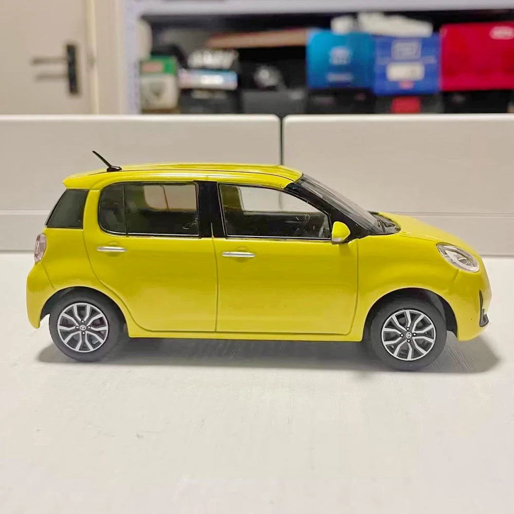 [OEM] 1:30 Toyota 2016 Passo MODA M700A jaune voiture miniature Die-Cast