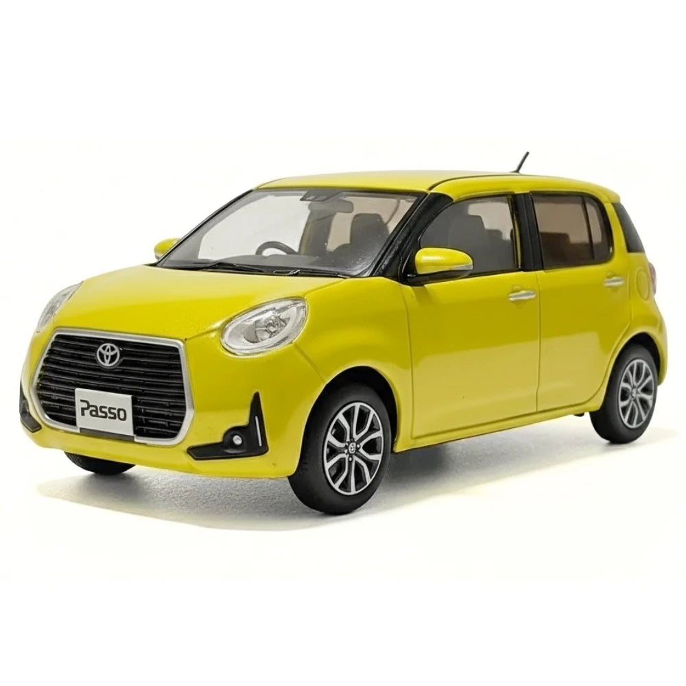 [OEM] 1:30 Toyota 2016 Passo MODA M700A jaune voiture miniature Die-Cast