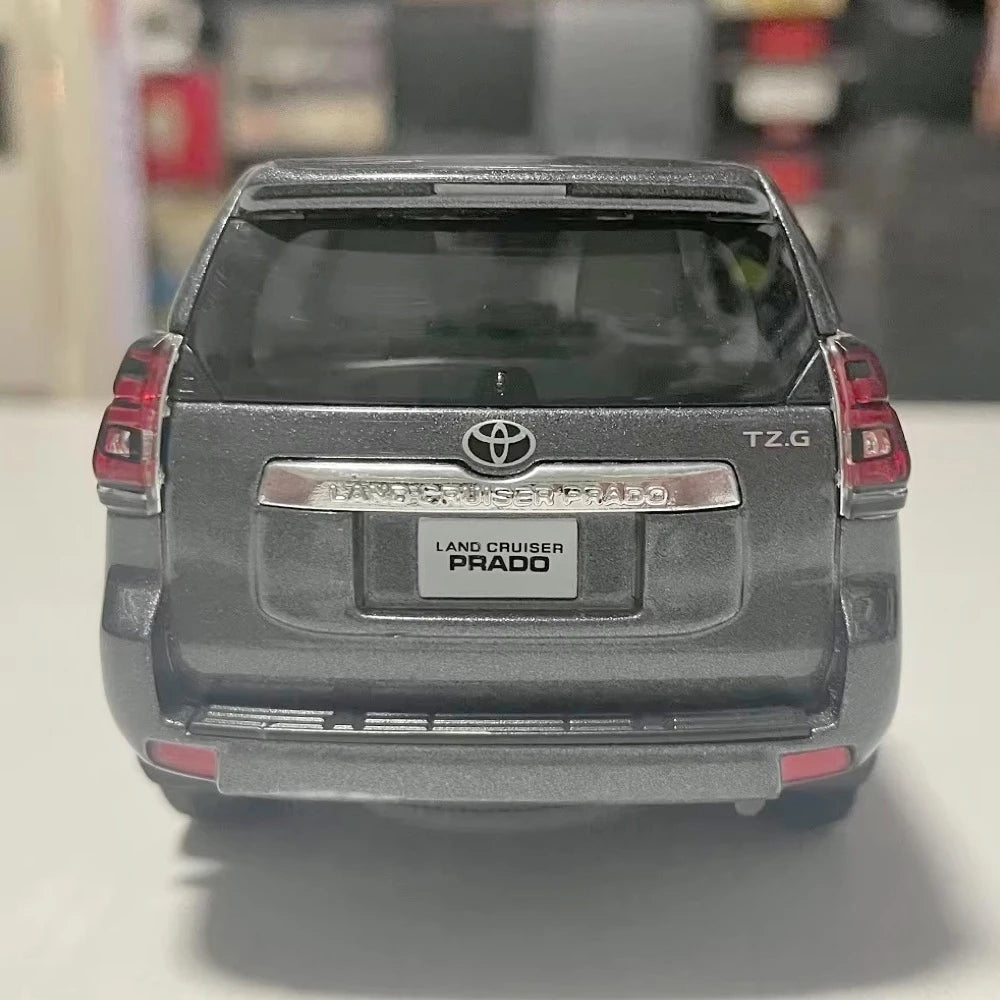 [OEM] 1:30 Toyota 2018 Land Cruiser Prado J150 Gray Model Car Die-Cast