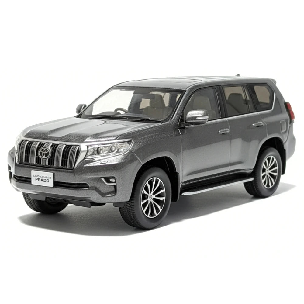 [OEM] 1:30 Toyota 2018 Land Cruiser Prado J150 Gray Model Car Die-Cast