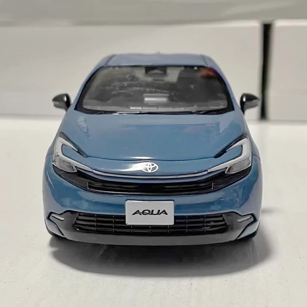 [OEM] 1:30 Toyota 2021 Aqua MXPK10 Blue Model Car Die-Cast