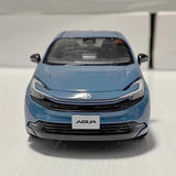 [OEM] 1:30 Toyota 2021 Aqua MXPK10 Blue Model Car Die-Cast