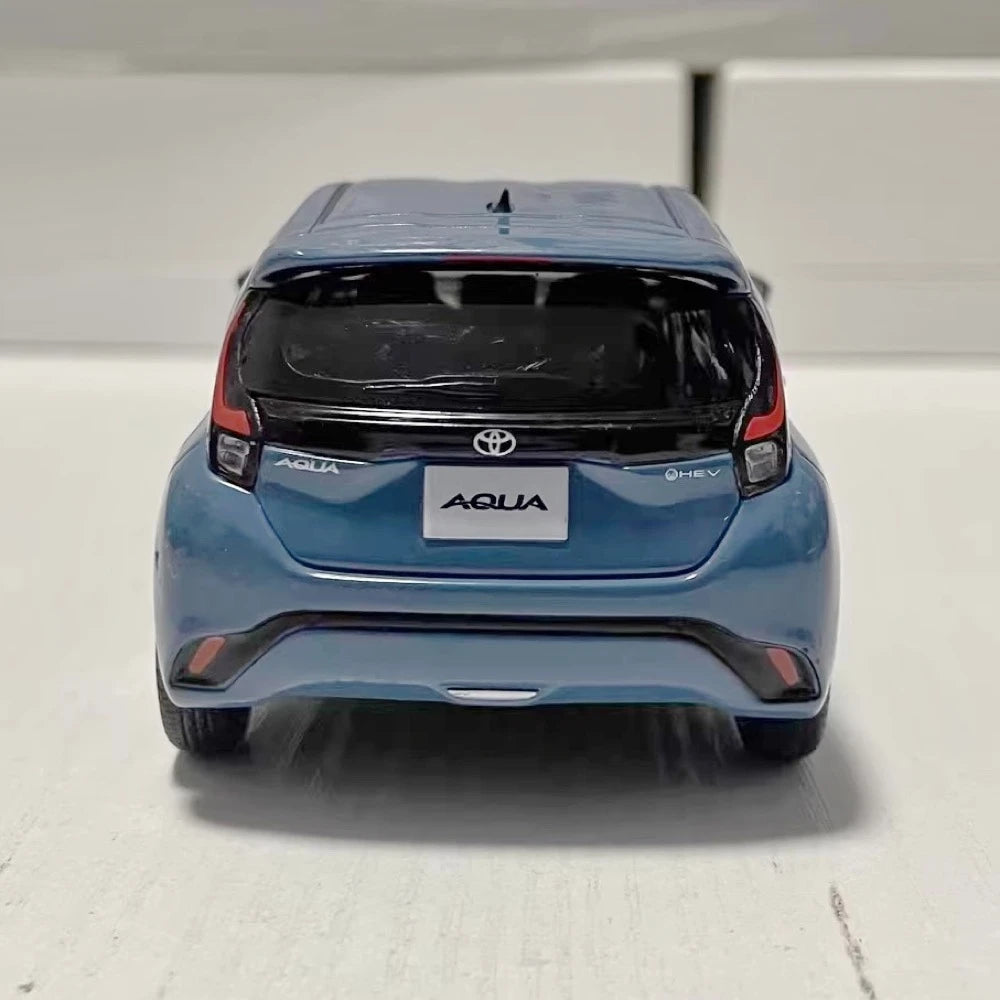 [OEM] 1:30 Toyota 2021 Aqua MXPK10 Blue Model Car Die-Cast