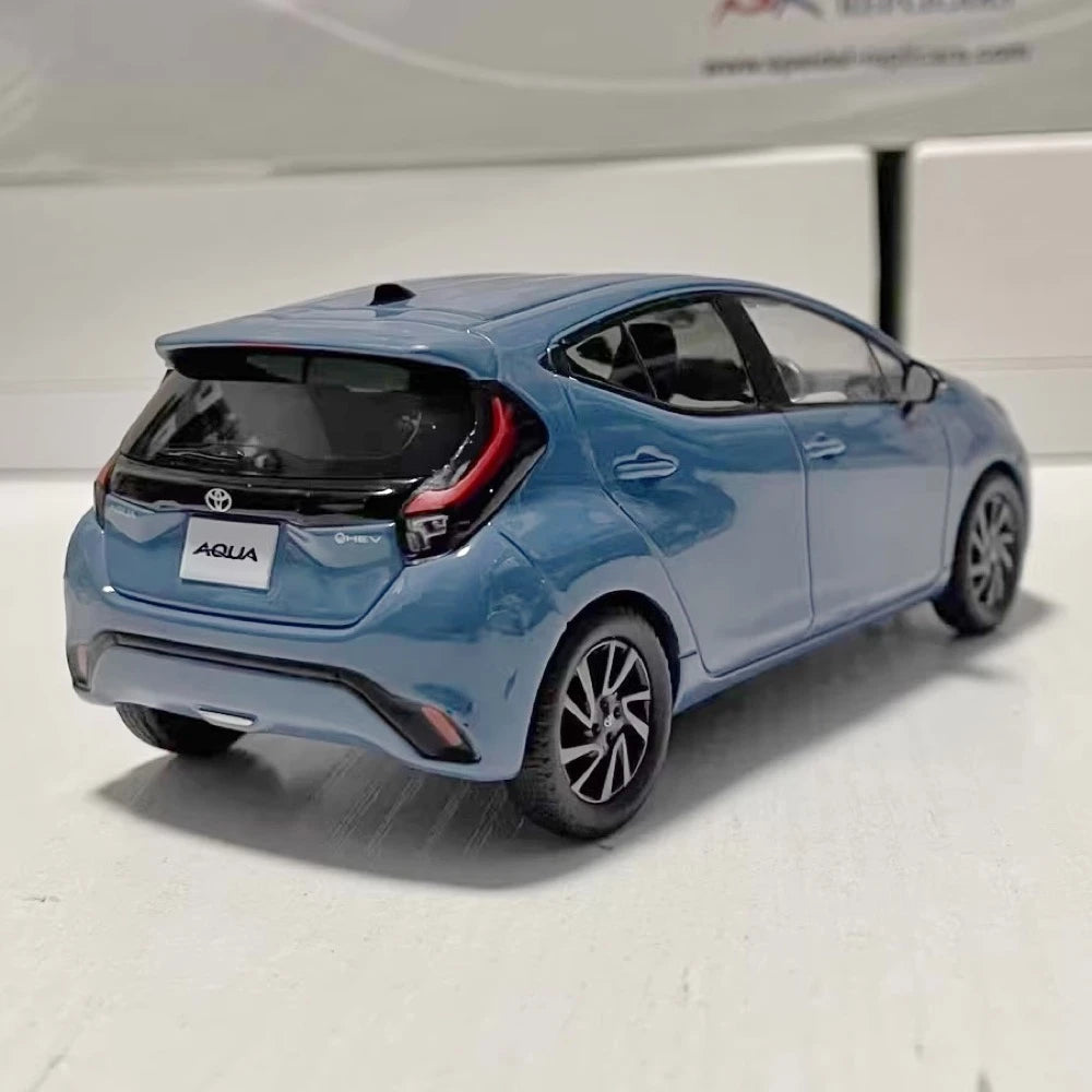 [OEM] 1:30 Toyota 2021 Aqua MXPK10 Blue Model Car Die-Cast