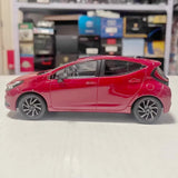 [OEM] 1:30 Toyota 2021 Aqua MXPK10 rouge voiture miniature Die-Cast