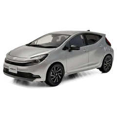 [OEM] 1:30 Toyota 2021 Aqua MXPK10 argento modellino di auto Die-Cast