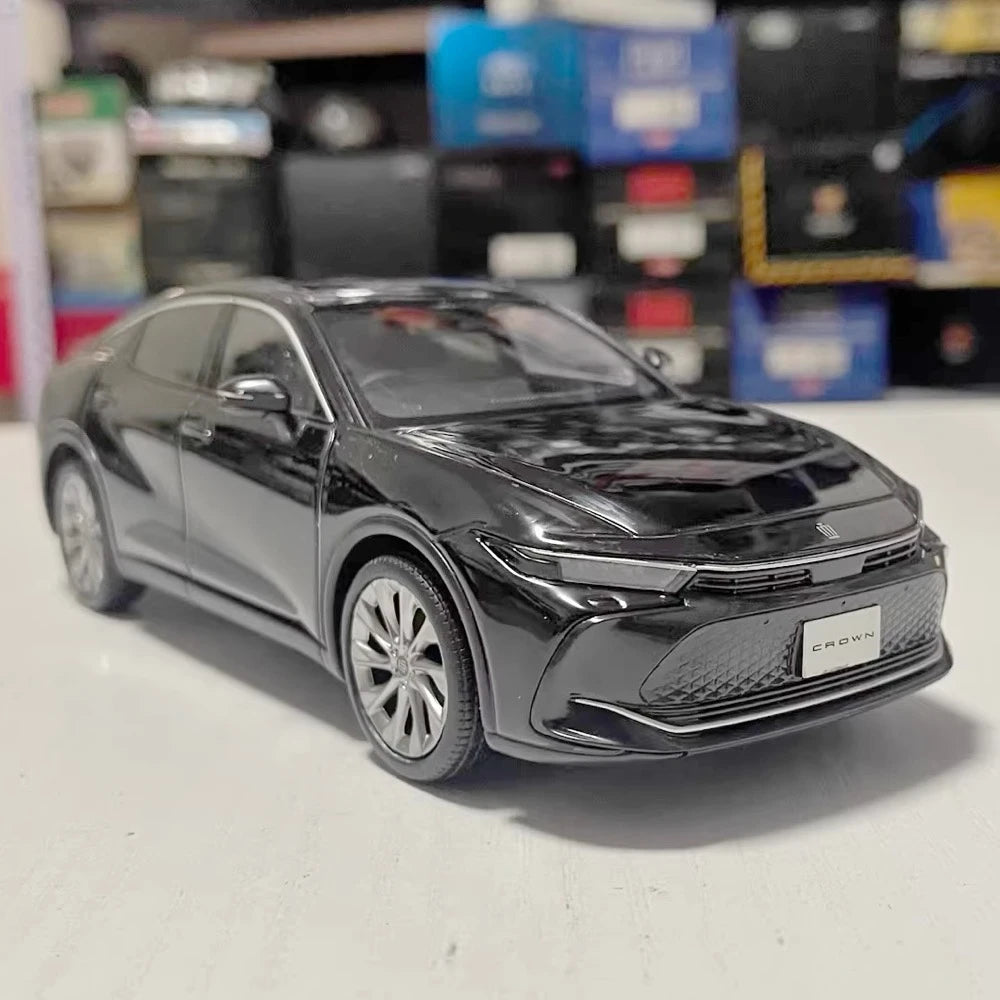 [OEM] 1:30 Toyota 2022 Crown Crossover S235 noir voiture miniature Die-Cast
