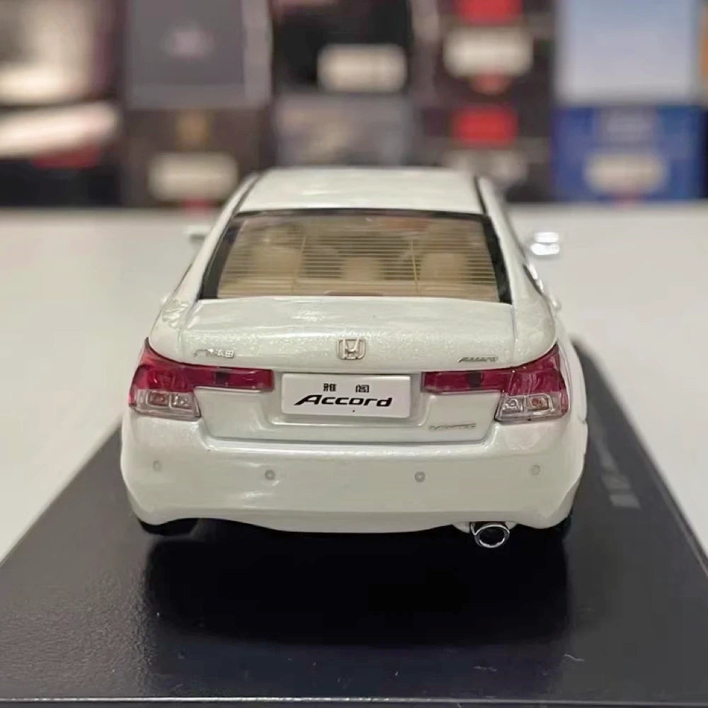 [OEM] 1:43 Honda 2010 Accord bianco modellino di auto Die-Cast